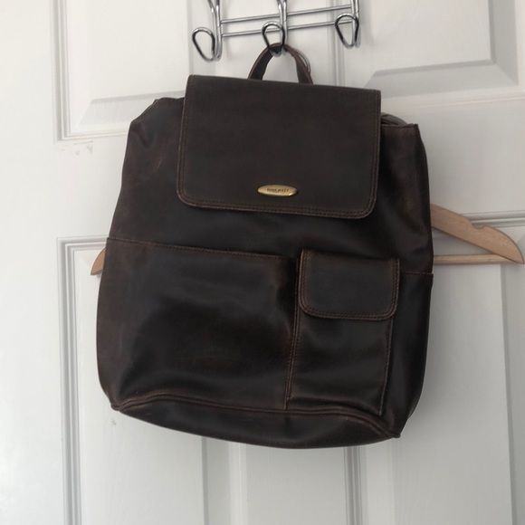 9west real leather 🎒 backpack - Picture 1 of 4